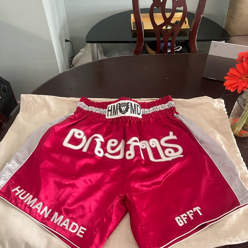Human Made Red Athletic Shorts